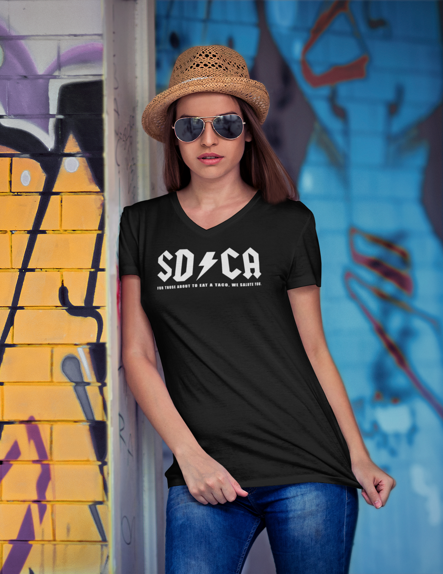 SD⚡️CA - For Those About To Eat A Taco. We Salute You.