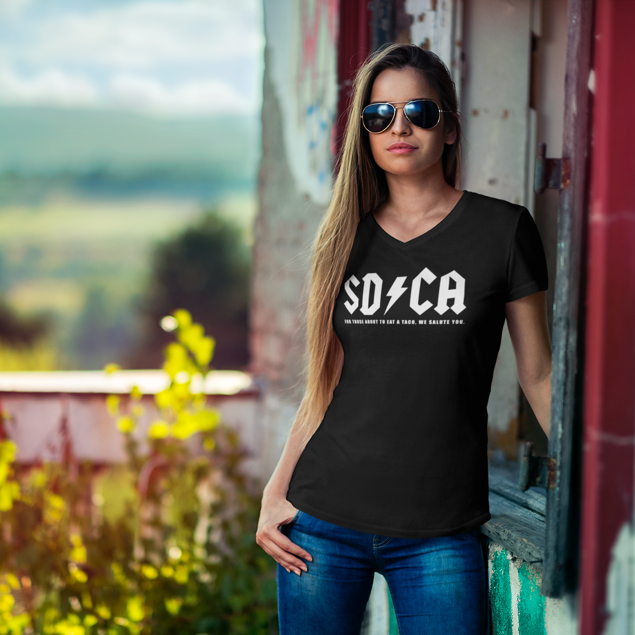 SD⚡️CA - For Those About To Eat A Taco. We Salute You.